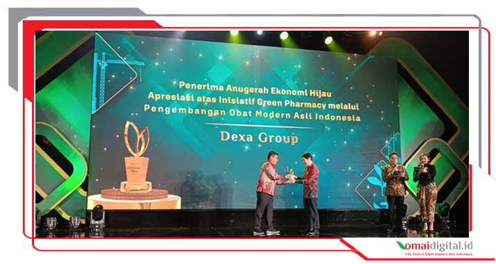 Indonesia Bangga. OMAI Mendunia Antar Dexa Group Menerima Anugerah Ekonomi Hijau 2025